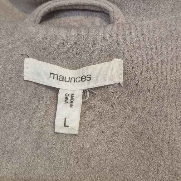 Maurices Beige Bomber Jacket - Picture 8 of 8